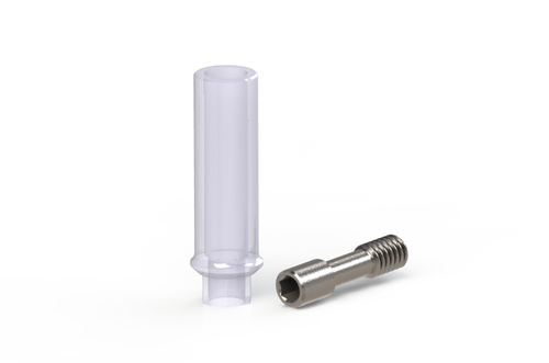 Pilar para implante calcinable - DENTEO - BIOTECH DENTAL - externo / recto