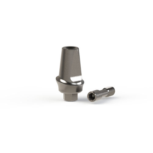 Pilar para implante de titanio - DENTEO - BIOTECH DENTAL - externo / recto
