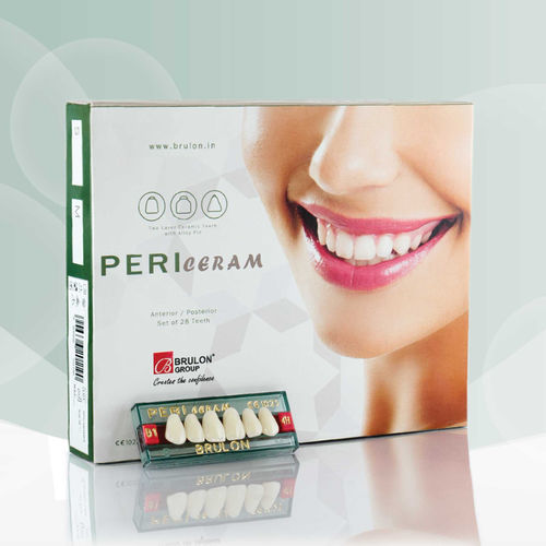 Prótesis dental de cerámica - PeriCeram® - Brulon International - de los dientes anteriores / para dientes posteriores