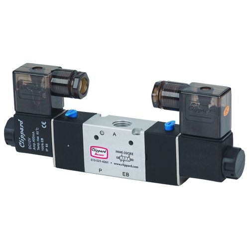 Válvula para el sector médico - MME-32QEE-D012 - Clippard - con solenoides