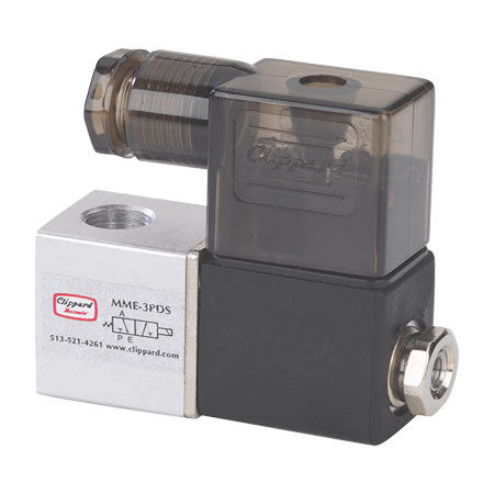 Válvula para el sector médico - MME-3QDS-D012 - Clippard - con solenoides