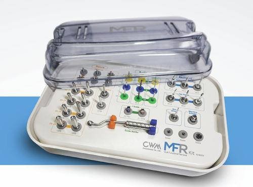 Kit de instrumentos para implantología dental - MFR    - Cowellmedi - para restauración dental / para extracción dental