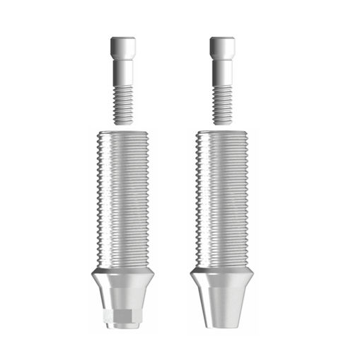 Pilar para implante de titanio - Sub. Temporary  - Cowellmedi - hexágono interno / recto / de tornillo
