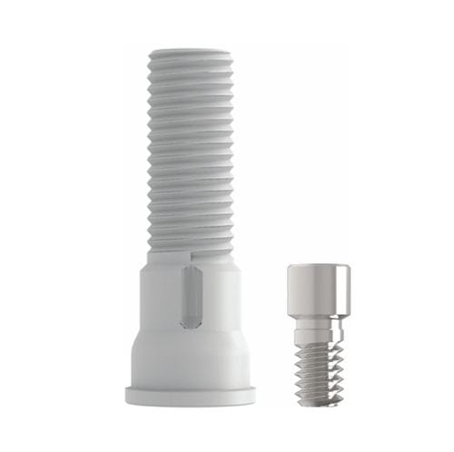 Pilar para implante de PMMA - Sub. Multi Plastic UCLA Cylinder - Cowellmedi - externo / hexágono interno / recto