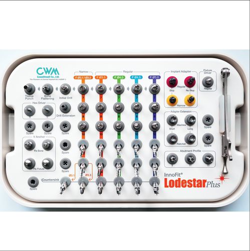 Kit de instrumentos para implantología dental - InnoFit® Lodestar Plus   - Cowellmedi