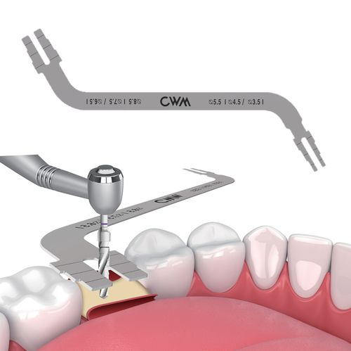 Sonda de profundidad de implantes paralela - Volume-Up   - Cowellmedi