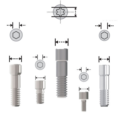 Tornillo para implante dental de titanio - Ti-Base   - Cowellmedi - prefresado / temporal / multi-unit