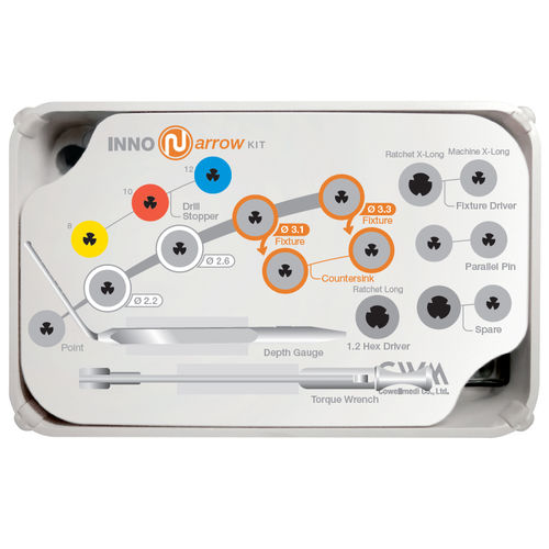 Kit de instrumentos para implantología dental - INNO Submerged Narrow   - Cowellmedi