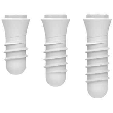 Implante dental cónico - ZERAMEX&reg; P6 - Dentalpoint AG - de cerámica / hexágono interno