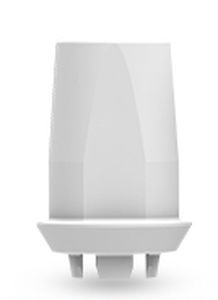 Pilar para implante de titanio - ZERAMEX® XT - Dentalpoint AG - interno / recto