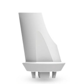 Pilar para implante de dióxido de circonio - ZERAMEX® XT - Dentalpoint AG - externo / en ángulo