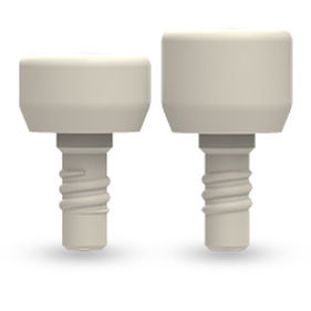 Pilar de cicatrización de PEEK - ZERAMEX® XT - Dentalpoint AG - recto / temporal