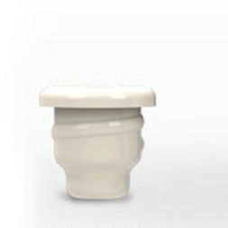Capuchón de cicatrización de PEEK - ZERAMEX® P6 - Dentalpoint AG - para pilar de implante