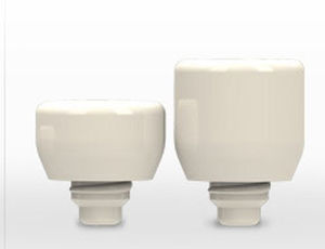 Pilar de cicatrización de PEEK - ZERAMEX® P6 - Dentalpoint AG - recto / temporal