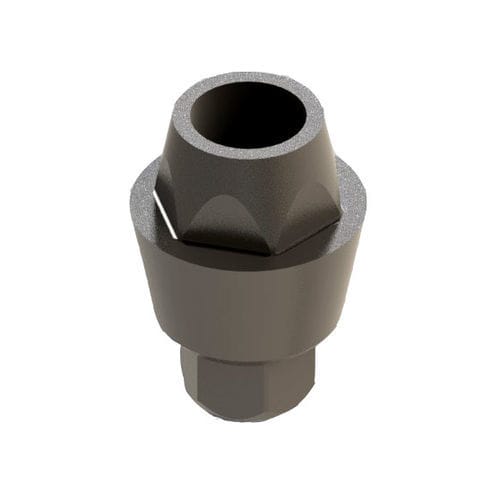 Pilar de cicatrización de titanio - DES series - Dentin Implants Technologies LTD - interno / recto