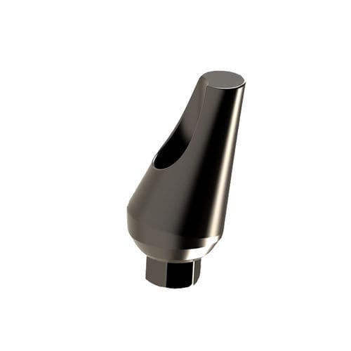 Pilar para implante de titanio - SAT series - Dentin Implants Technologies LTD - interno / en ángulo / estrecho