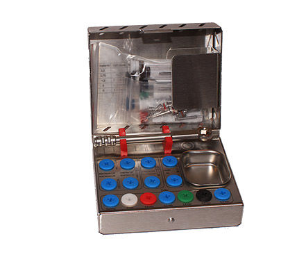 Kit de instrumentos para implantología dental - 0010  - Dentin Implants Technologies LTD