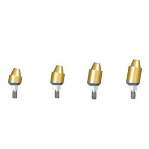 Pilar para implante interno - EMA series - Dentin Implants Technologies LTD - en ángulo / multi-unit angular