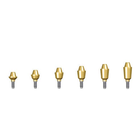 Pilar para implante interno - EMU series  - Dentin Implants Technologies LTD - recto / multi-unit / liso