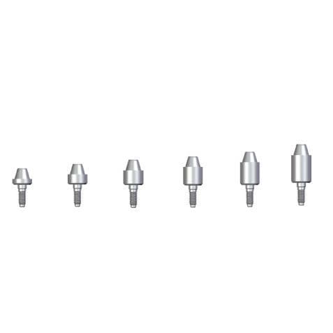Pilar para implante interno - EWU-0011 - Dentin Implants Technologies LTD - recto / multi-unit