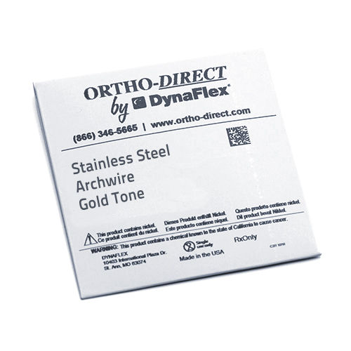 Hilo ortodóntico rectangular - O-951 series - DynaFlex - cuadrado / redondo / de acero inoxidable