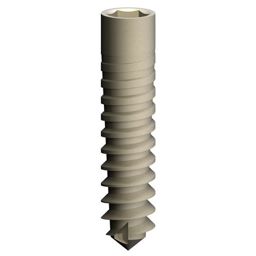 Implante dental cilíndrico - EASY  - GIESSE TECHNOLOGY SRL - de titanio / hexágono interno