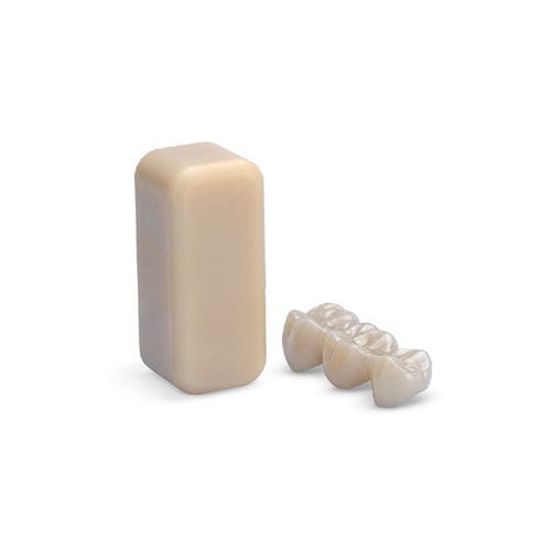Material dental de circona - BruxZir® NOW - Glidewell Europe - de fresado