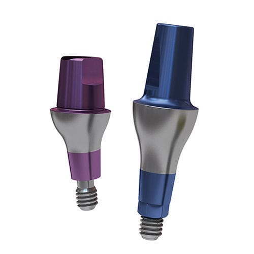 Pilar para implante de titanio - In-Kone® - Global D - interno / en ángulo / de tornillo