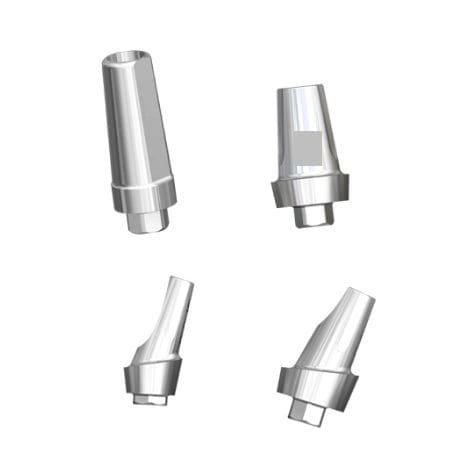 Pilar para implante de titanio - EVL® - Global D - interno / recto / en ángulo
