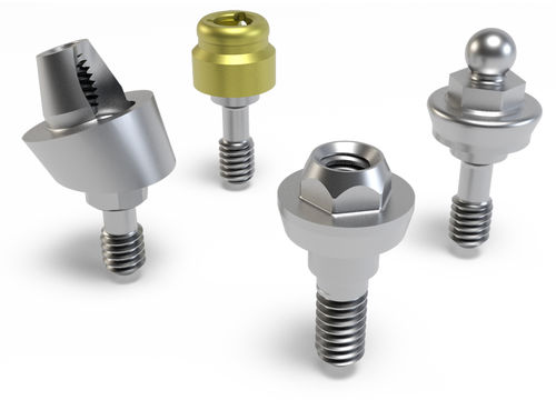 Pilar para implante de titanio - EVL® - Global D - externo / recto / en ángulo