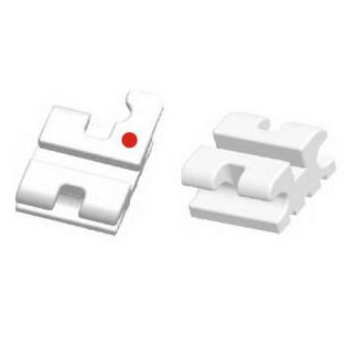 Bracket estético - TZC1/TZC2 - Hangzhou Yahong Medical Apparatus Co., Ltd. - de cerámica