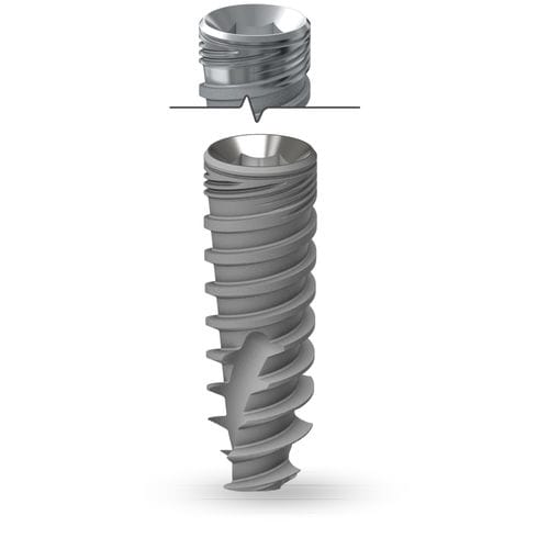 Implante dental cónico - Tuff series - Noris Medical Ltd. - de titanio / hexágono interno / autorroscable