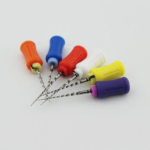 Lima dental rotativa - SCF Super - SOCO Precision Instrument Co., Ltd. - para tratamiento endodóntico / NiTi