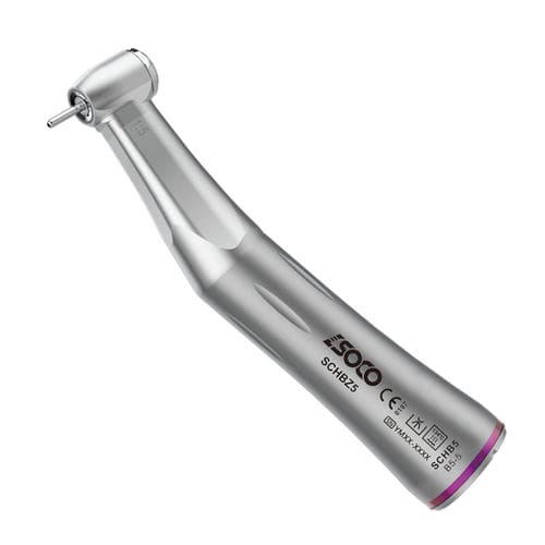 Contraángulo para odontología - SCHB-5 - SOCO Precision Instrument Co., Ltd. - de aire / multiplicador / con pulsador