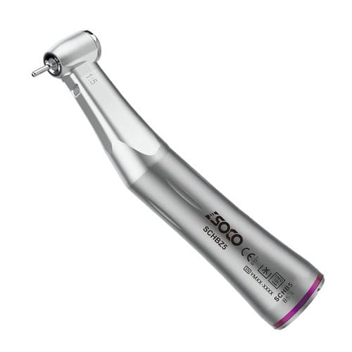 Contraángulo para odontología - B5-4 - SOCO Precision Instrument Co., Ltd. - de aire / multiplicador / con pulsador