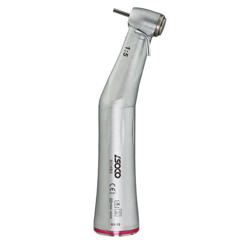 Contraángulo para odontología - SCHB5 - SOCO Precision Instrument Co., Ltd. - eléctrico / multiplicador / con pulsador