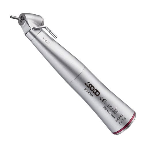 Contraángulo para odontología - SCHB4  - SOCO Precision Instrument Co., Ltd. - de aire / multiplicador / 45°
