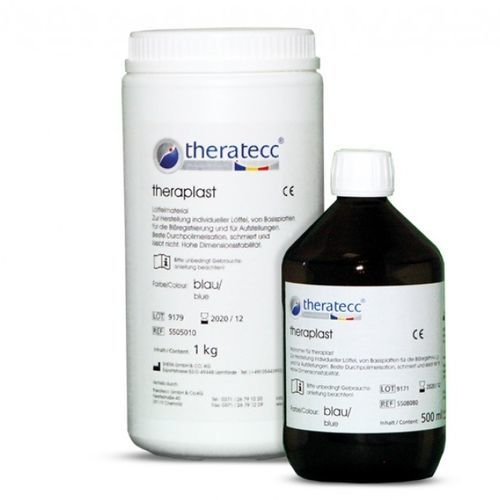 Material dental de termoplástico - theratecc GmbH & Co KG - para restauración dental / en polvo / líquido