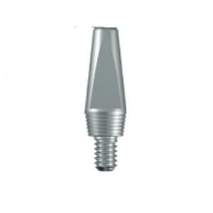 Pilar para implante de titanio - SSA 4xx, SSA 60xx series - UFIT IMPLANT - interno / recto / de tornillo
