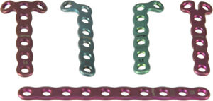 Placa de osteotomía para metatarso - Universal Mini - Response Ortho - para metacarpo / no bloqueada / metálica