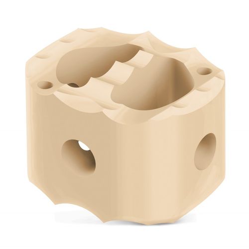 Caja intersomática cervical - C-Plus™ - RTI Surgical - vía anterior / de PEEK