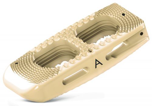 Caja intersomática toracolumbar - Cross-Fuse® II  - RTI Surgical - vía lateral / de PEEK