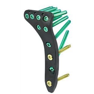 Placa de compresión para tibia - CarboFix Orthopedics - porción proximal / bloqueada / no bloqueada