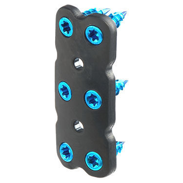 Placa de compresión cervical - CarboClear®    - CarboFix Orthopedics - bloqueada / metálica / 1 nivel