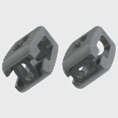 Caja intersomática lumbar - VARIAN™ - Medyssey Spine - vía posterior / de titanio / extensible
