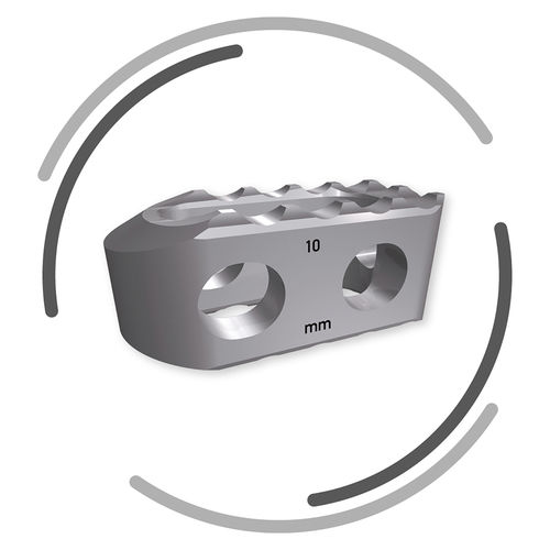 Caja intersomática lumbar - TETRIS - Signus Medical - vía posterior / de titanio