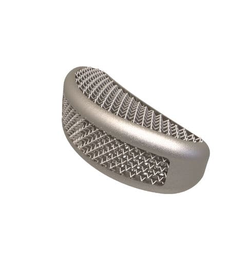 Caja intersomática lumbar - Elba TLIF - Tsunami Medical - vía transforaminal / de titanio