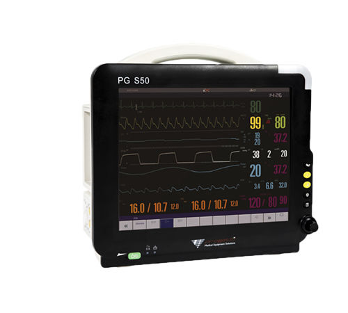 Monitor de paciente portátil - PG S50 - Progetti S.r.l. - de mesa / modular / ECG