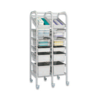 Rejilla para almacenamiento - ScanModul® - móvil / con ruedas