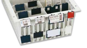 Soporte para etiquetas - ScanModul® - para almacenamiento / con clip